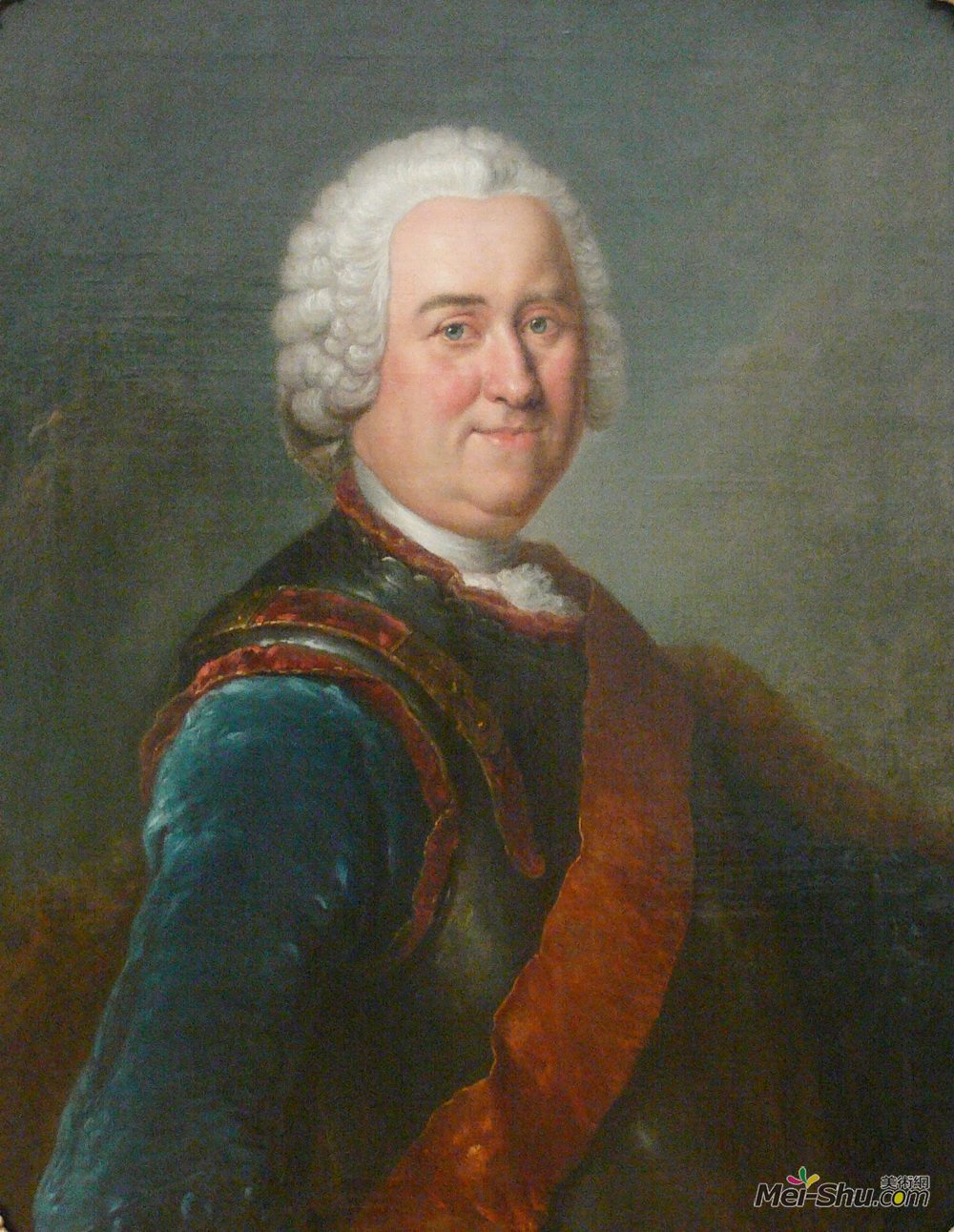安托·内佩斯(Antoine Pesne)高清作品《雅各布·冯·基思》