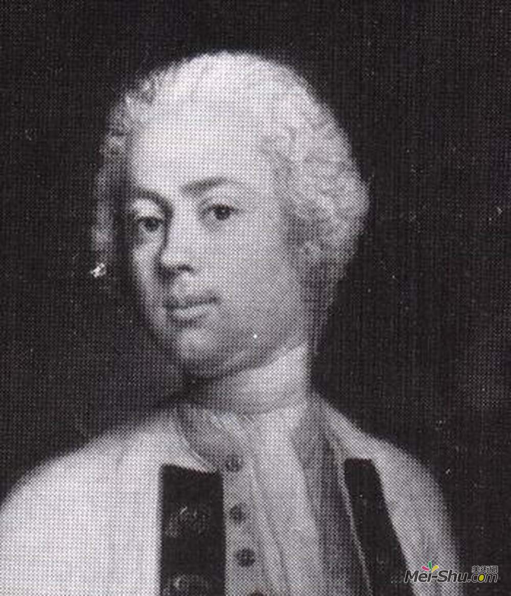 安托·内佩斯(Antoine Pesne)高清作品《勃兰登堡侯爵腓特烈威廉）》