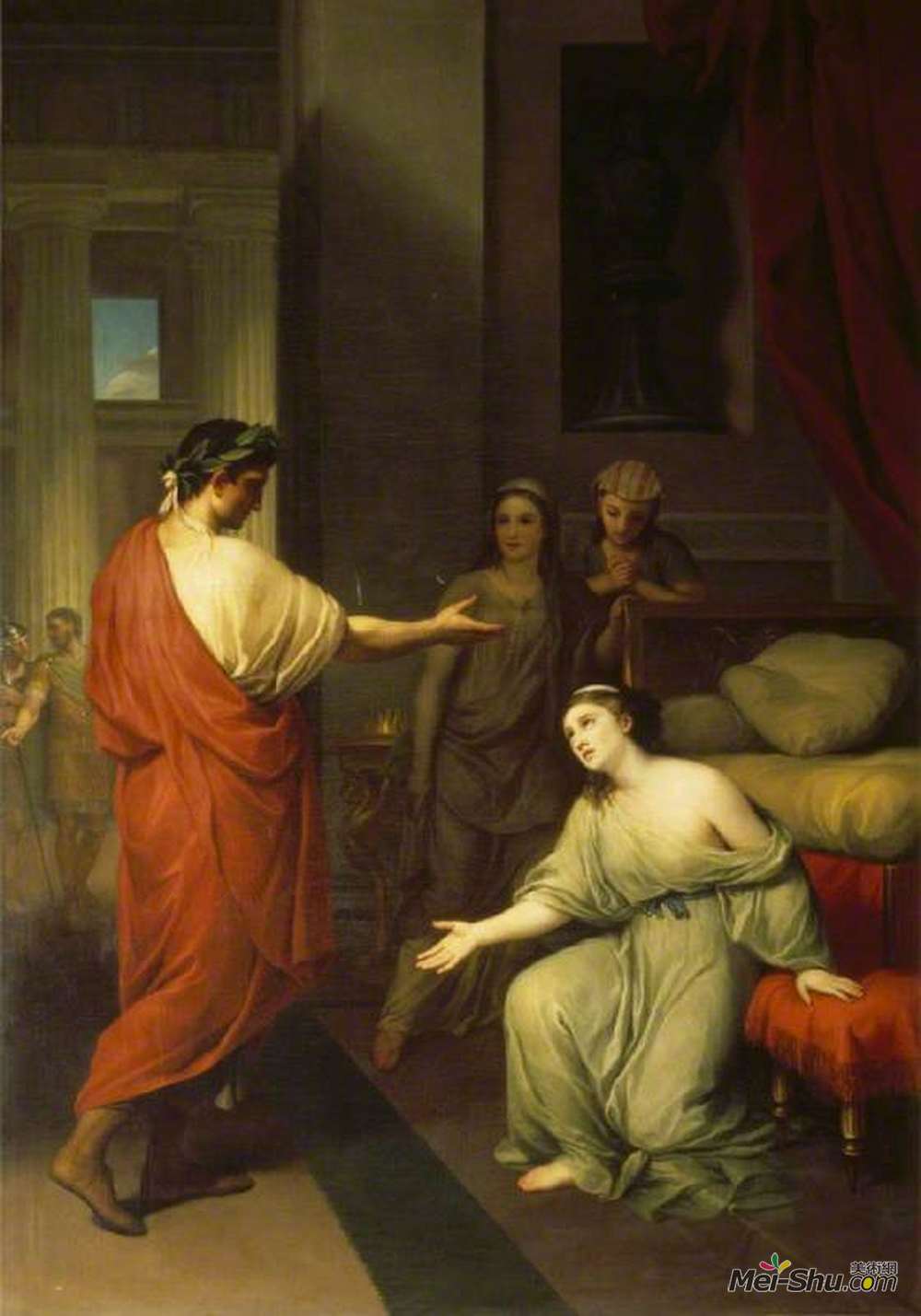 皇帝奥古斯都和克利奥佩特拉安东拉斐尔门斯antonraphaelmengs高清