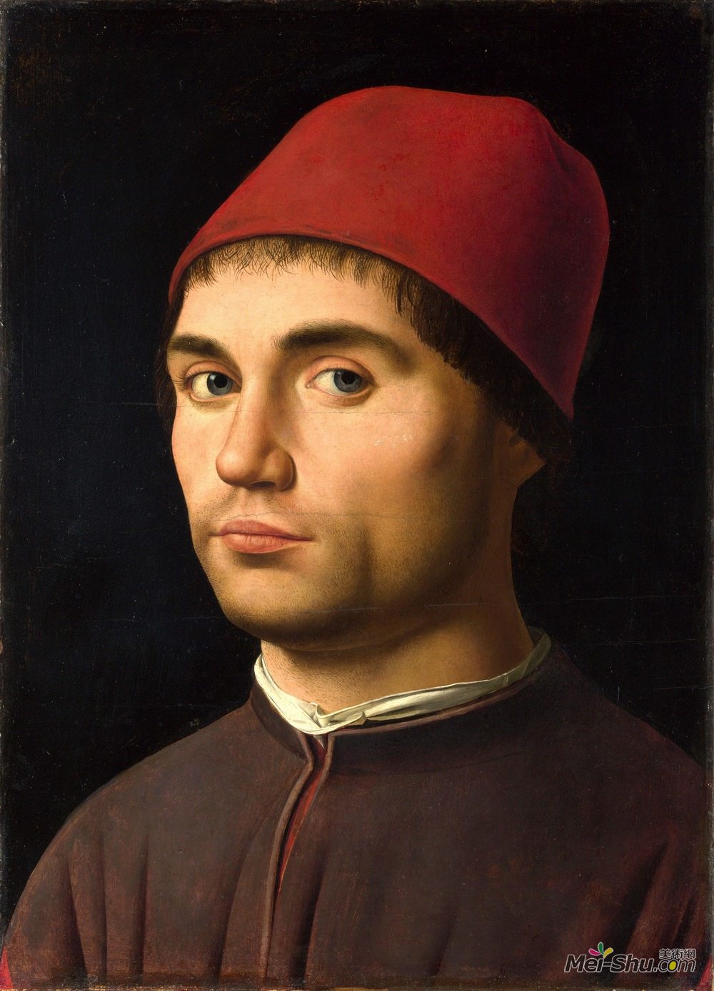 antonello da messina安东内洛·德·梅西纳油画7186《男人肖像》