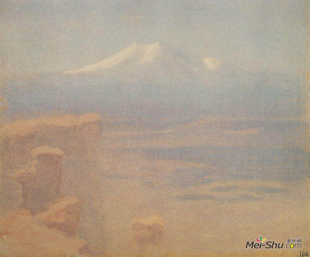阿克希普·库祖(Arkhip Kuindzhi)高清作品《埃尔布鲁斯》