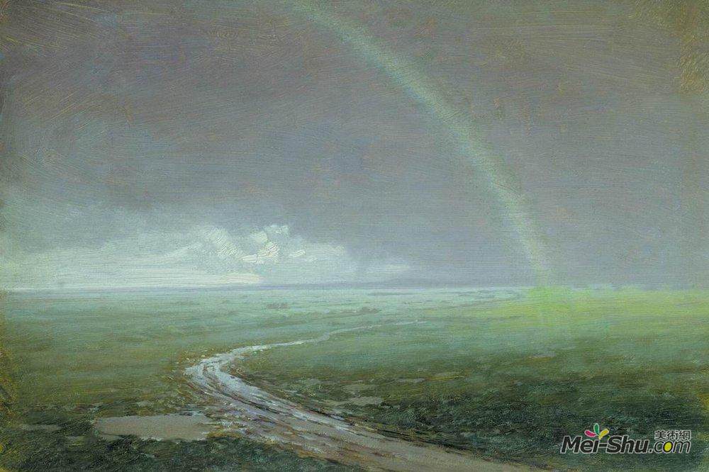 阿克希普·库祖(Arkhip Kuindzhi)高清作品《彩虹》