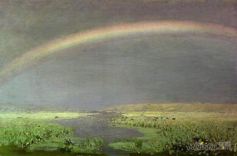 阿克希普·库祖(Arkhip Kuindzhi)高清作品《彩虹》