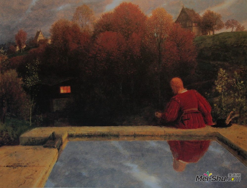 阿诺德·勃克林(Arnold Böcklin)高清作品《回国》