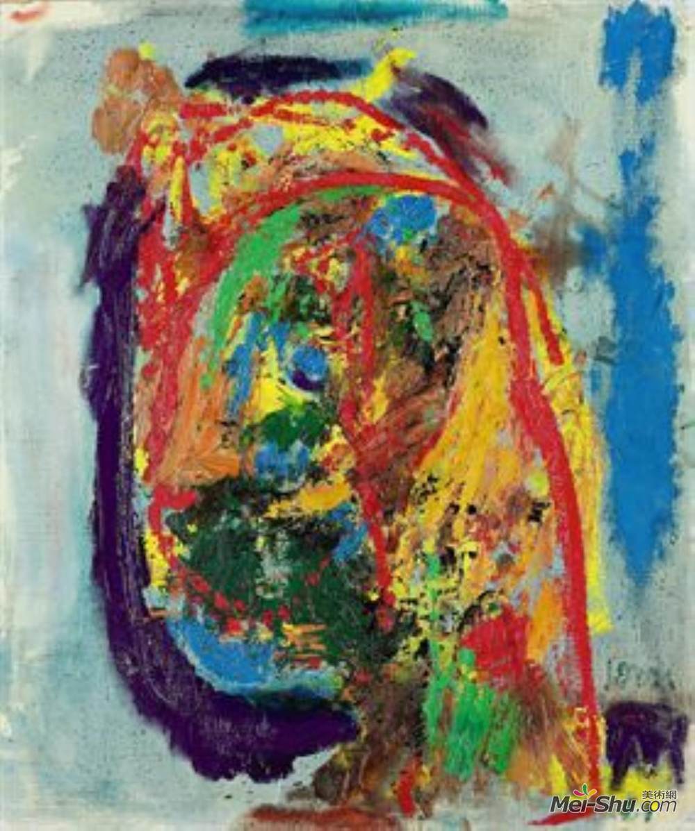 阿斯葛·琼(Asger Jorn)高清作品《Oui, ch&érie》