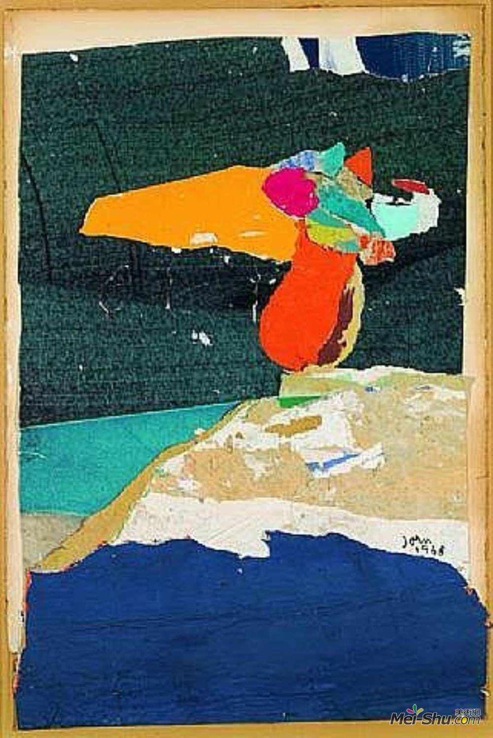 阿斯葛·琼(Asger Jorn)高清作品《平等》