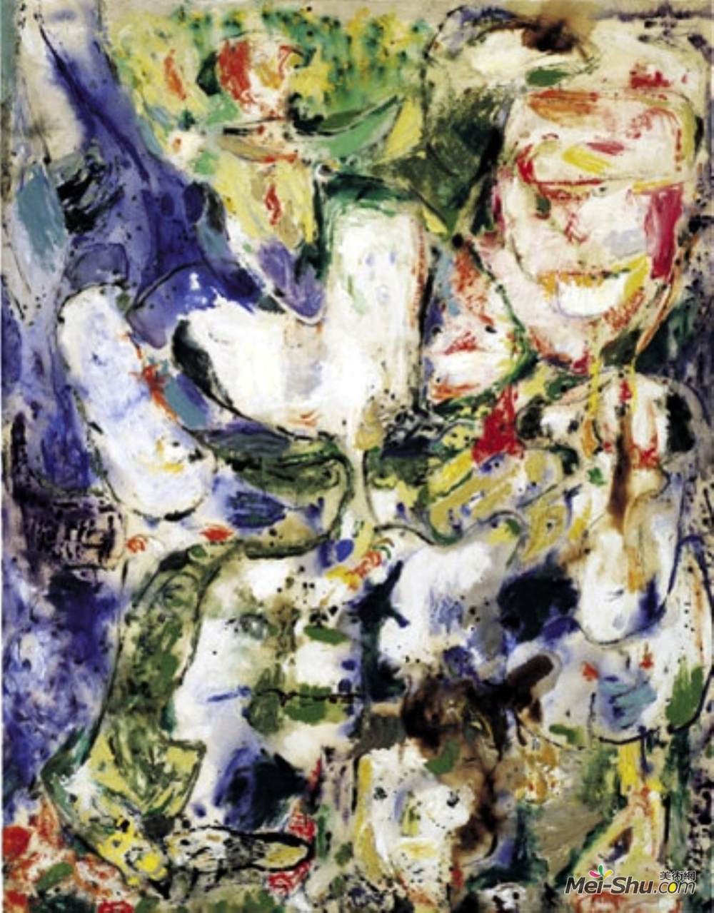 阿斯葛·琼(Asger Jorn)高清作品《无题》