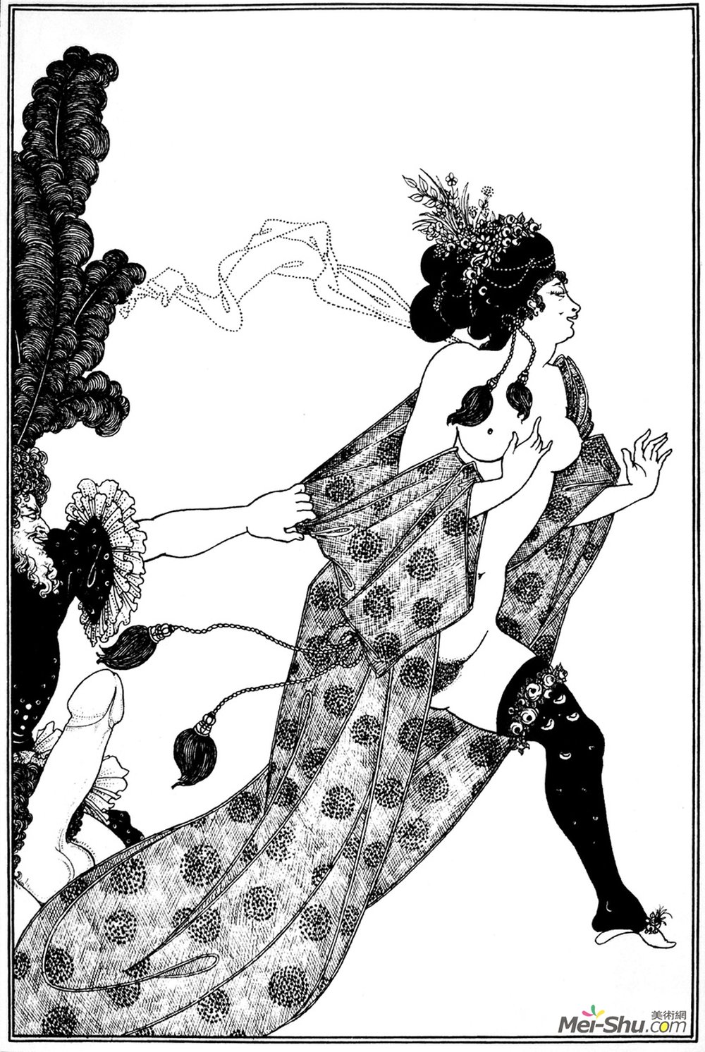 奥博利·比亚兹莱(aubrey beardsley)高清作品:cinesi