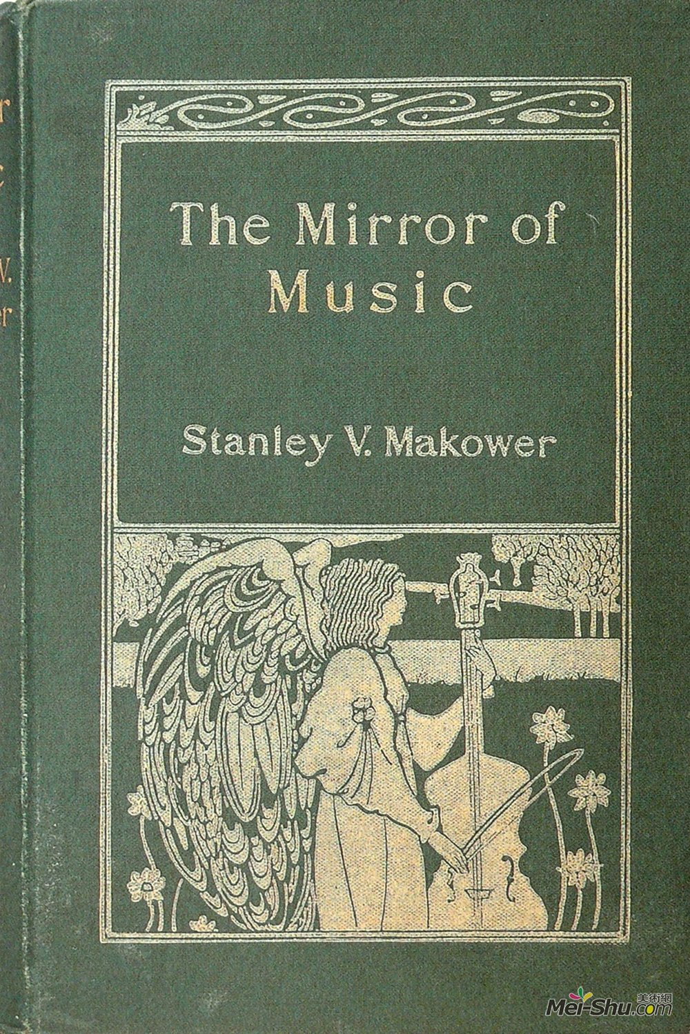 奥博利·比亚兹莱(Aubrey Beardsley)高清作品《音乐之镜》