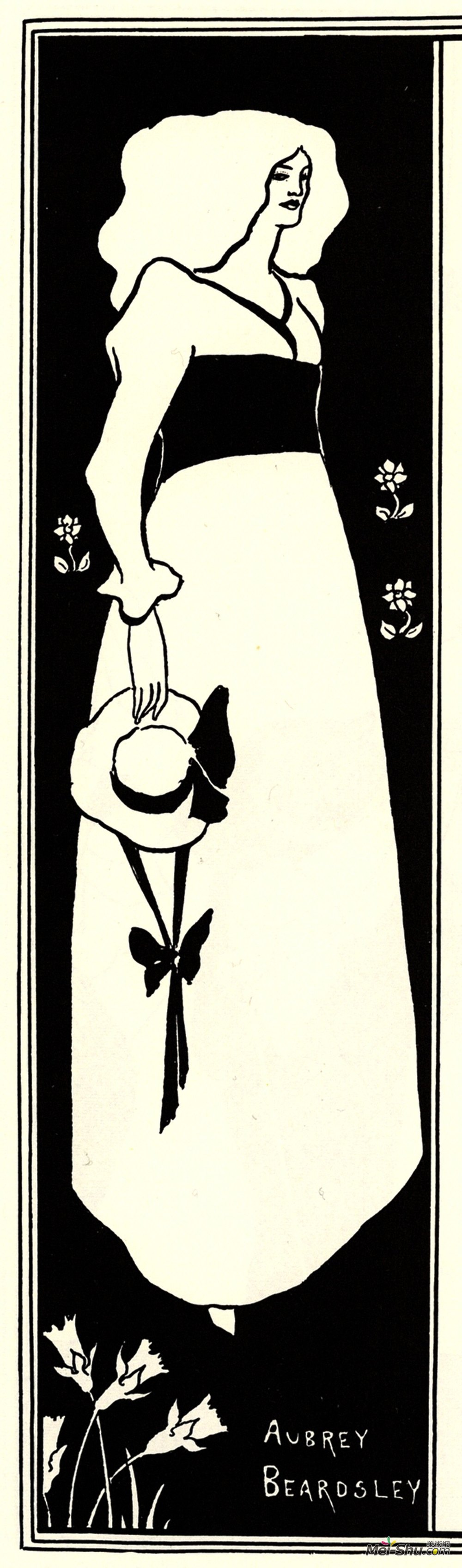 奥博利·比亚兹莱(aubrey beardsley)高清作品欣赏更多英国艺术家更多