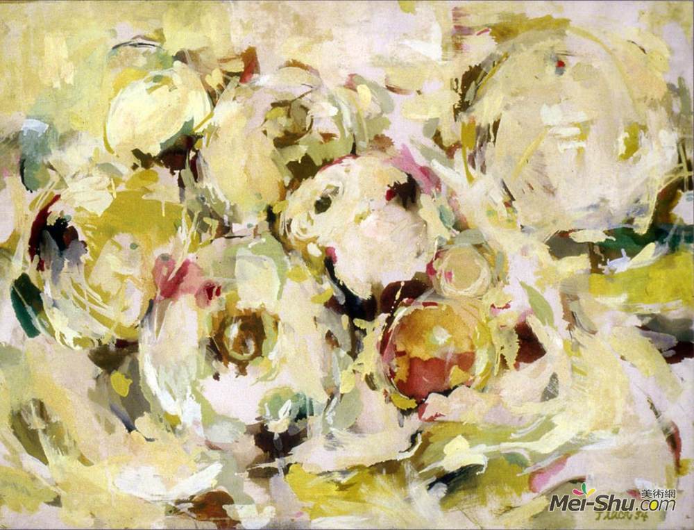 奥黛丽·弗拉克(Audrey Flack)高清作品《葡萄柚静物》