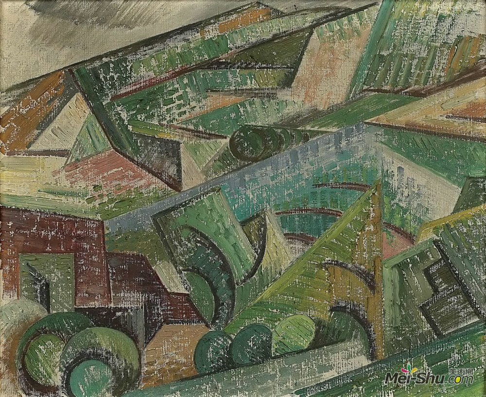奥古斯特·赫尔宾(Auguste Herbin)高清作品《派比斯库比斯特》