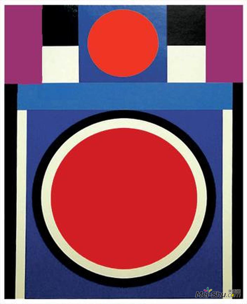 奥古斯特·赫尔宾(Auguste Herbin)高清作品《无标题》