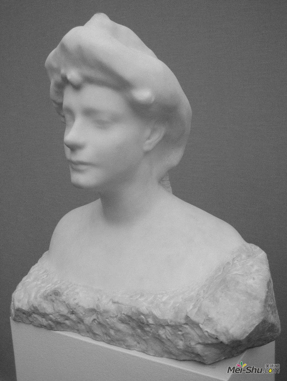 奥古斯特·罗丹(auguste rodin)高清作品:bust of helene von nostitz