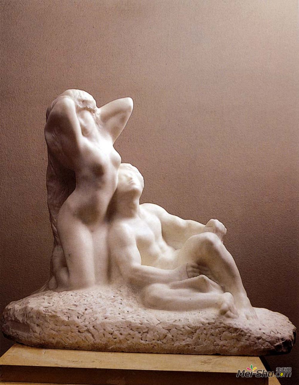 奥古斯特·罗丹(Auguste Rodin)高清作品《诗人与缪斯》