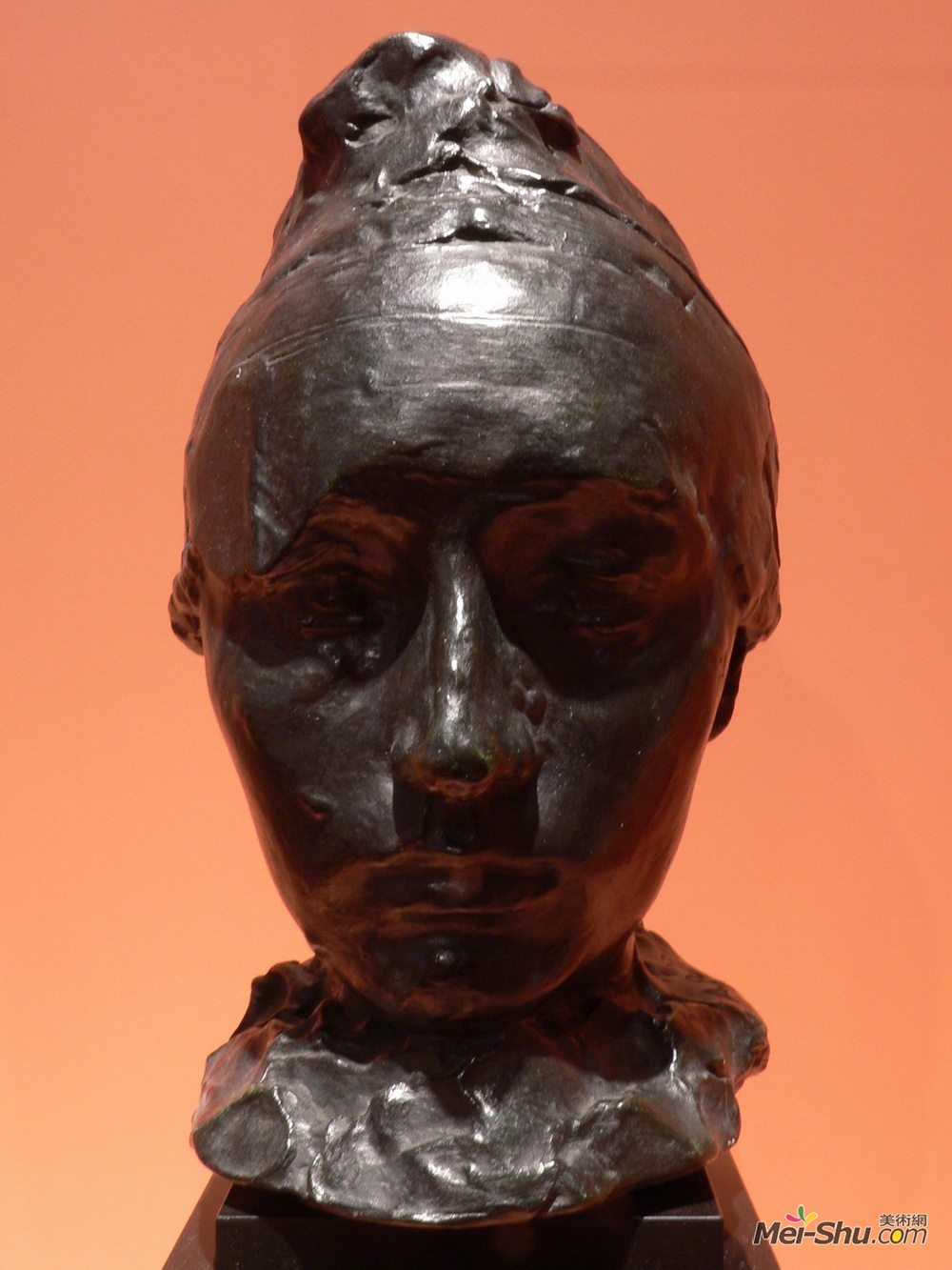 奥古斯特·罗丹(Auguste Rodin)高清作品《Portrait of Camille Claudel with a Bonnet》