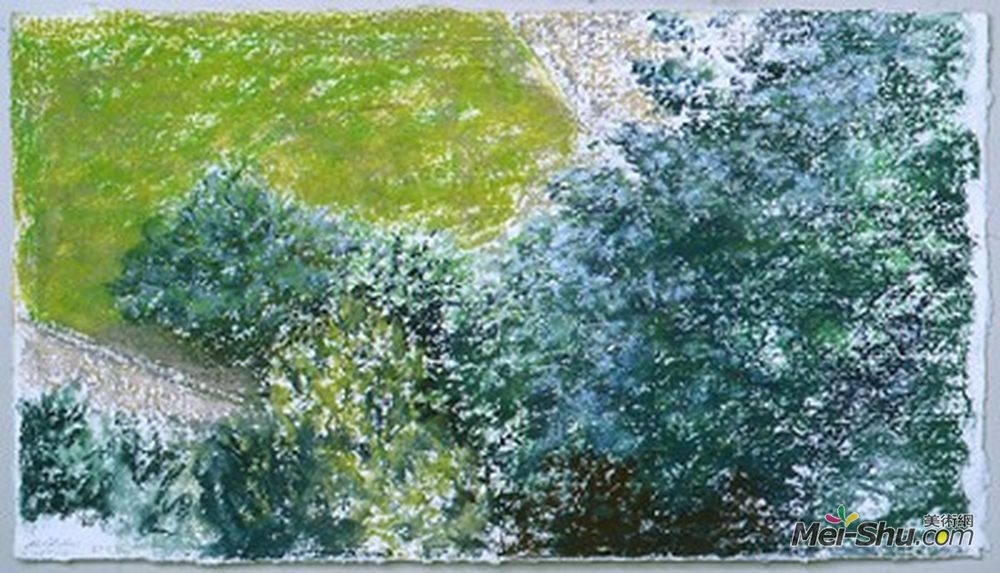 阿维格多·阿里哈(Avigdor Arikha)高清作品《花园小径》