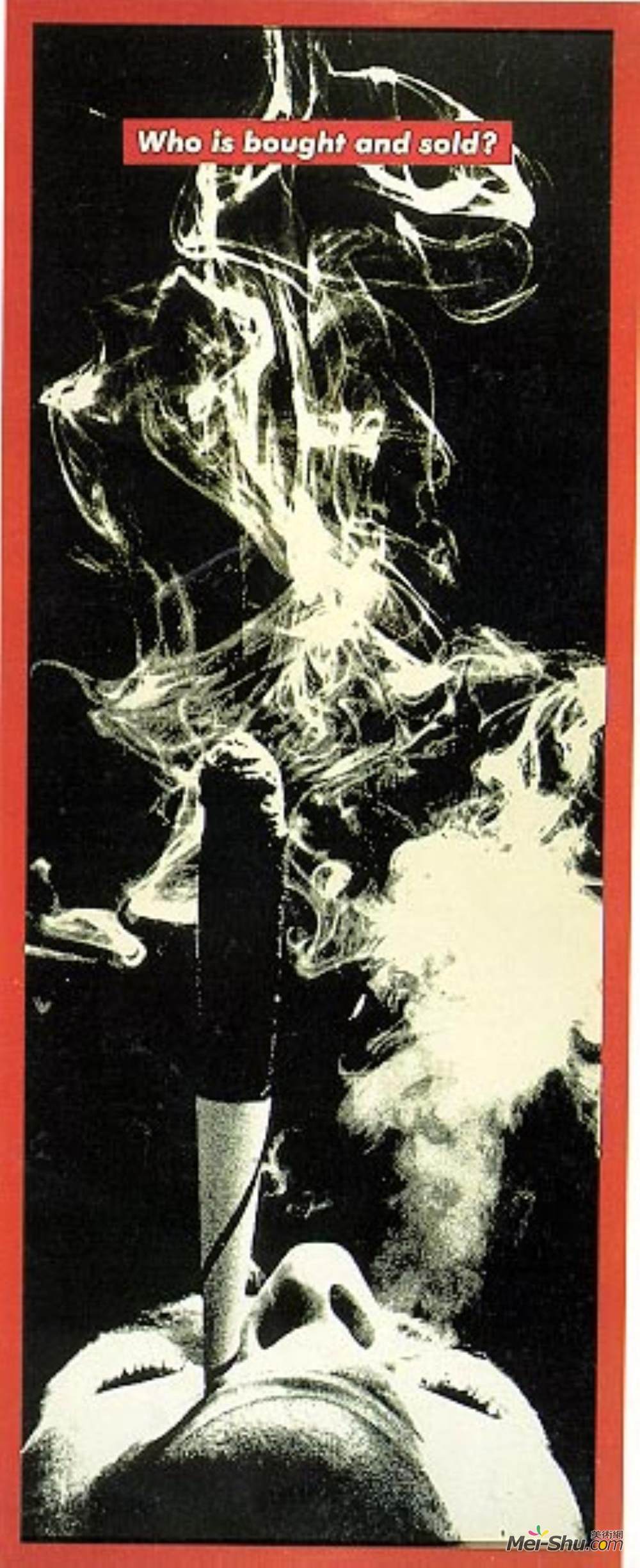 巴巴拉·克鲁格(Barbara Kruger)高清作品《无题（谁是买卖的？）》