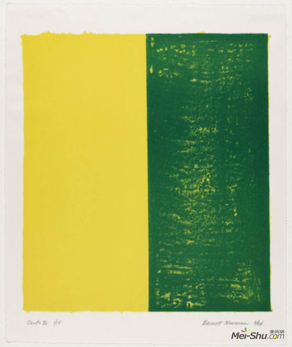 巴尼特·纽曼(Barnett Newman)高清作品《坎西》