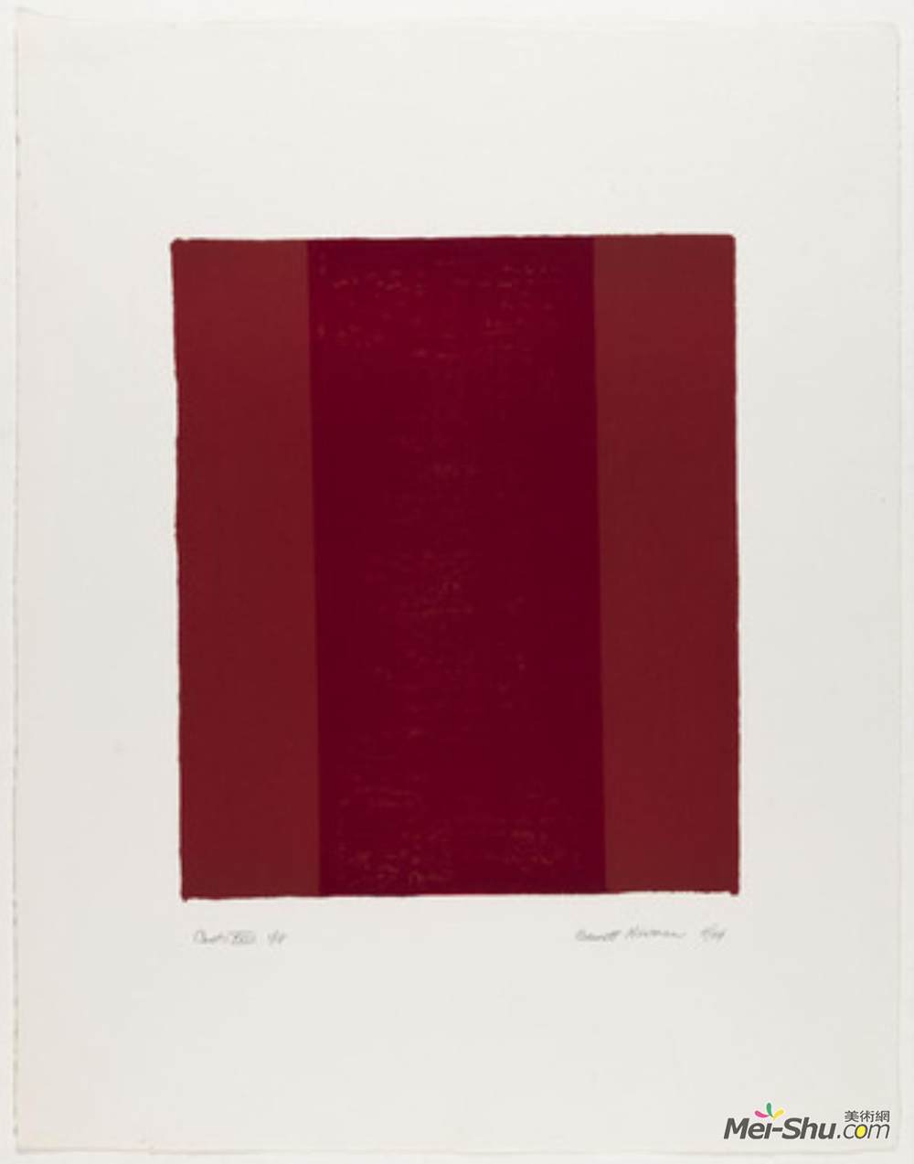 《第十八章》巴尼特·纽曼(barnett newman)高清作品欣赏