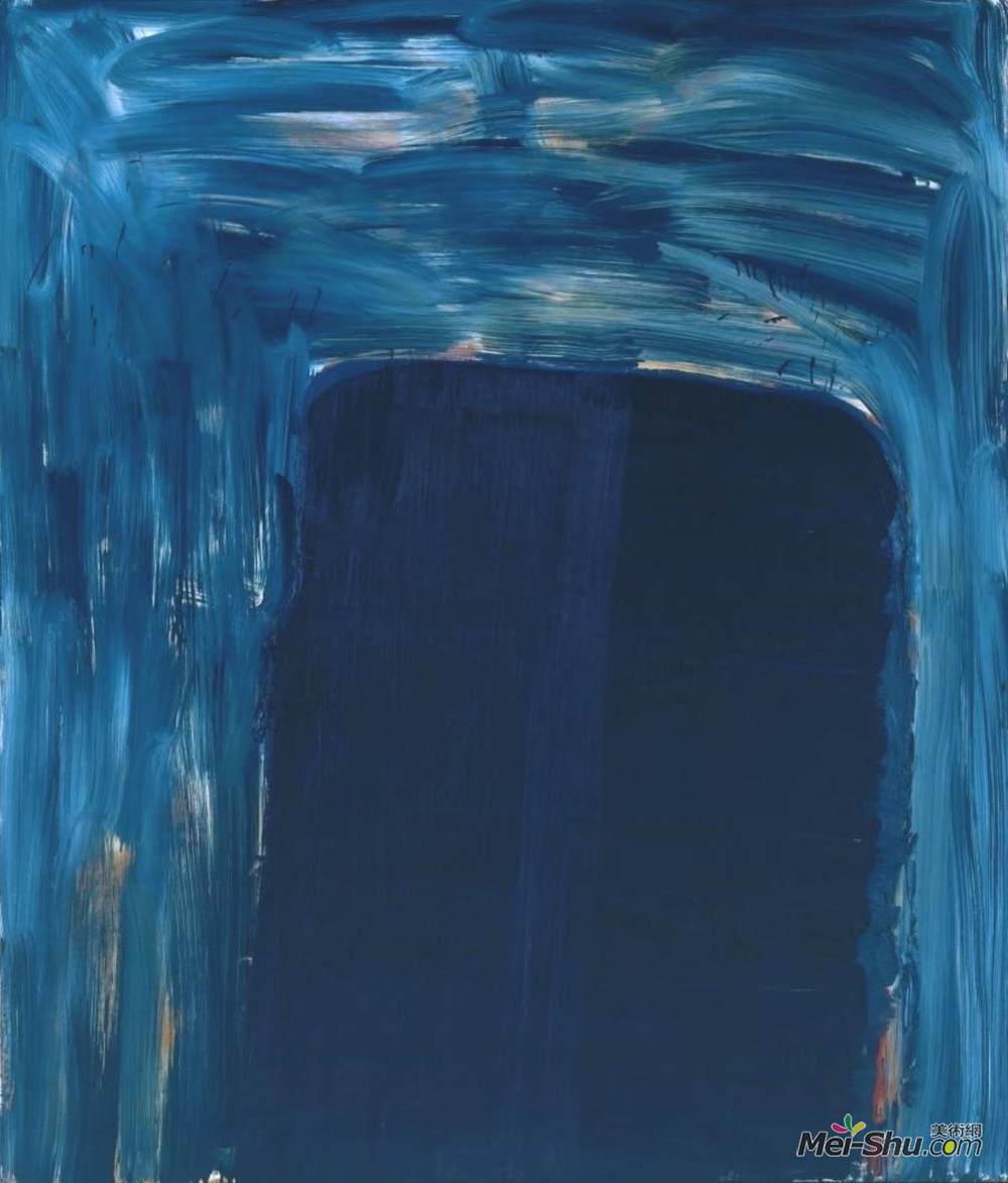 巴兹尔·比蒂(Basil Beattie)高清作品《门》