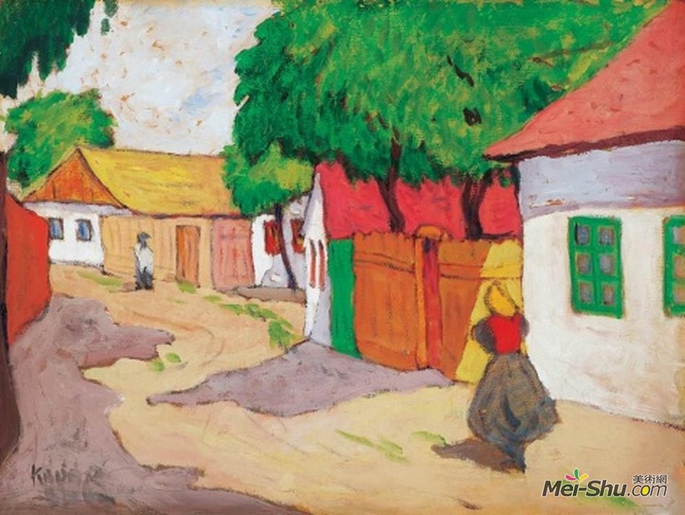 贝拉卡达尔(Bela Kadar)高清作品《村街》