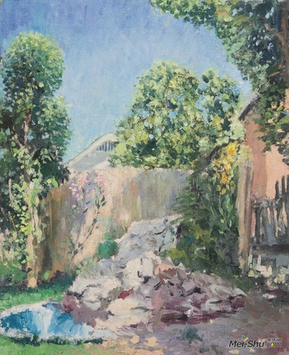 本杰明布朗(Benjamin Brown)高清作品《园林观》