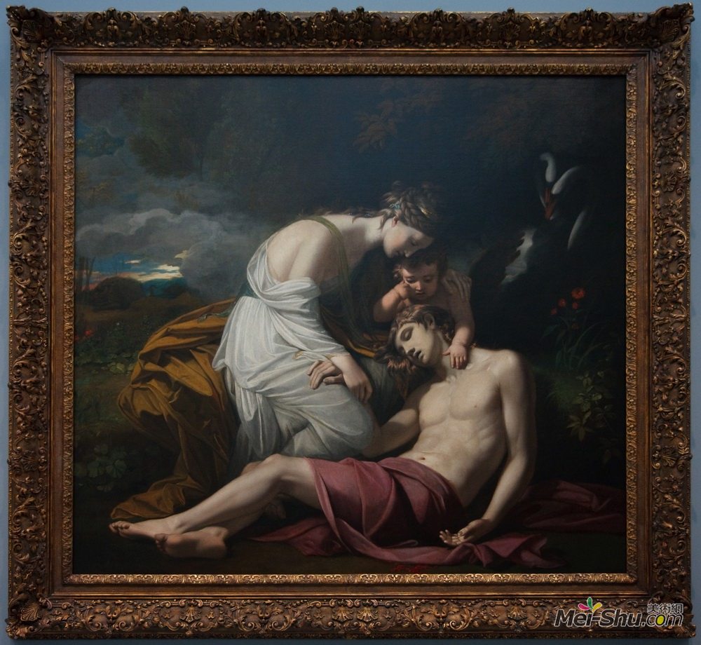 本杰明·韦斯特(Benjamin West)高清作品《维纳斯哀悼阿多尼斯之死》