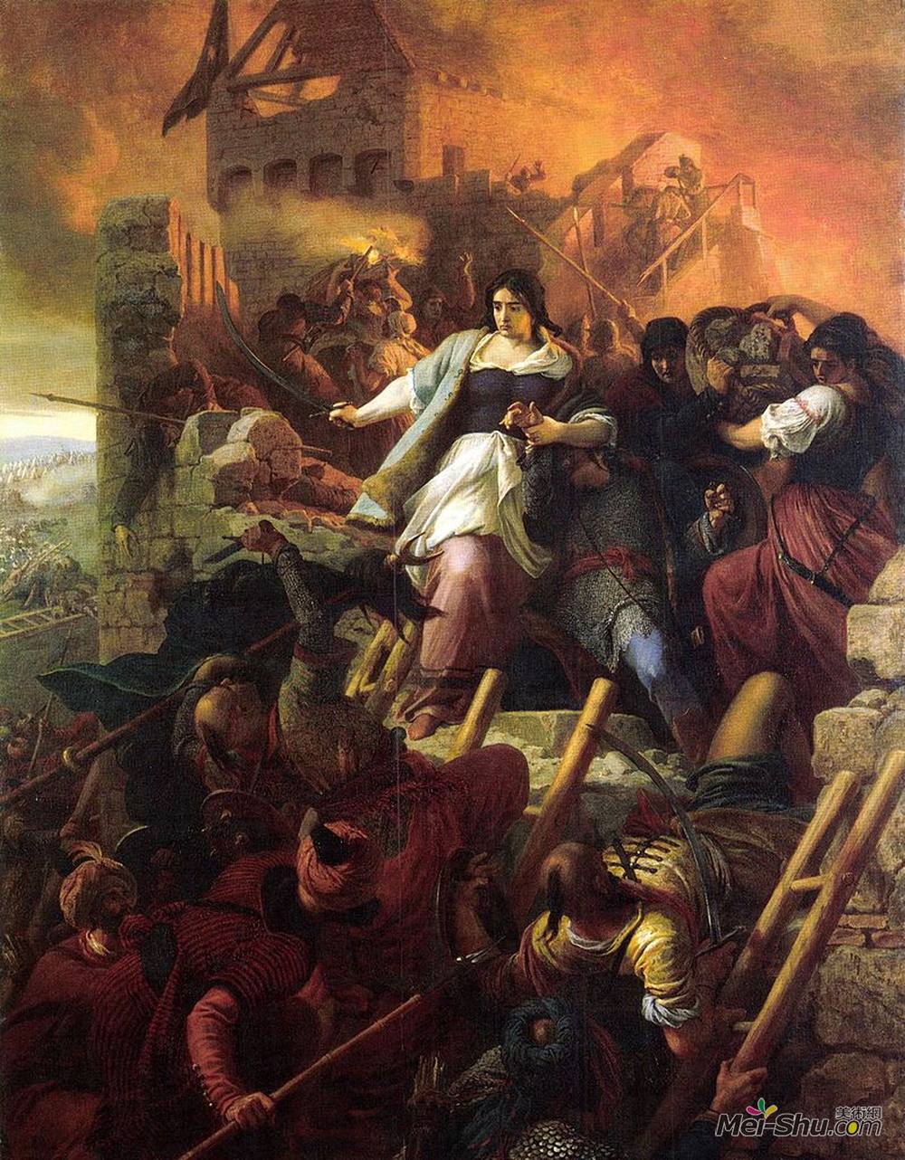 贝塔兰西塞利(Bertalan Szekely)高清作品《埃格尔妇女》