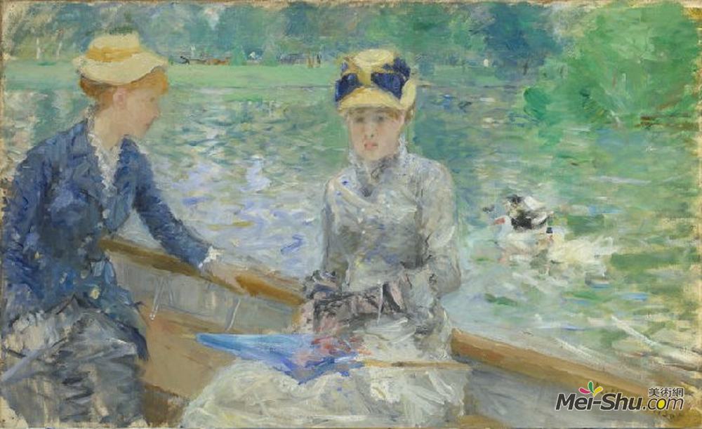 贝尔特·摩里索特(Berthe Morisot)高清作品《夏日》