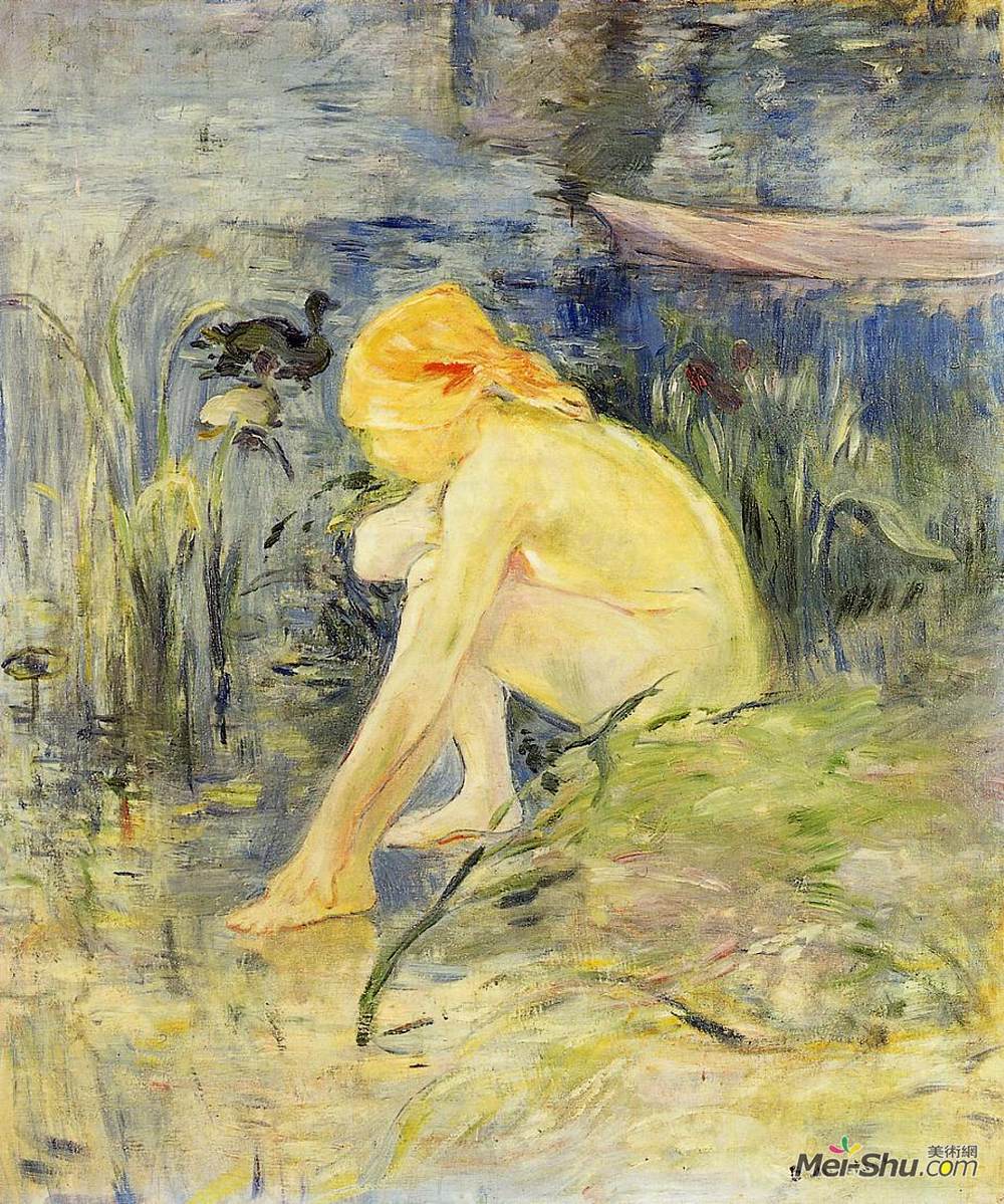 贝尔特·摩里索特(Berthe Morisot)高清作品《巴瑟》