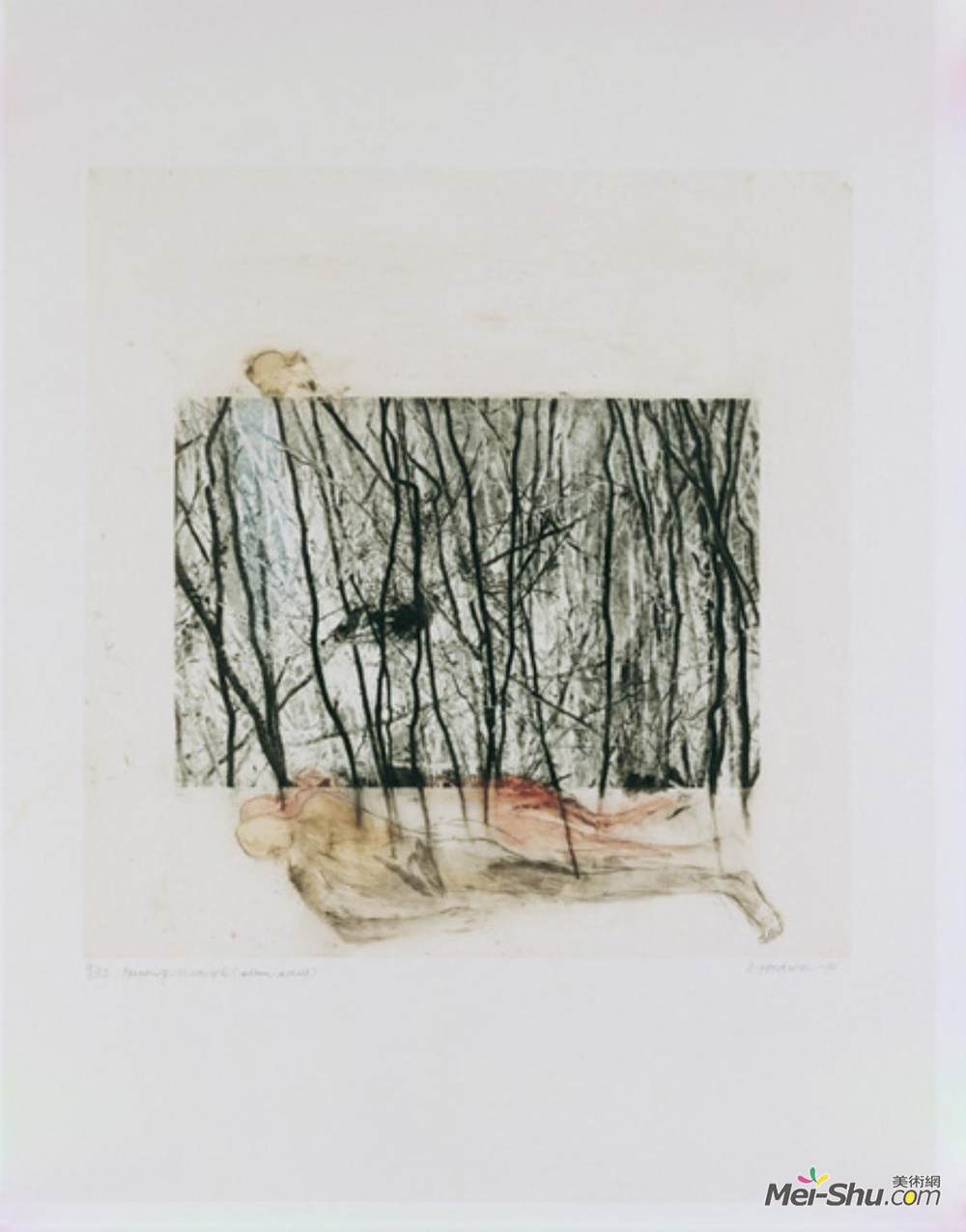 贝蒂·古德温(Betty Goodwin)高清作品《通过（神经系列）》