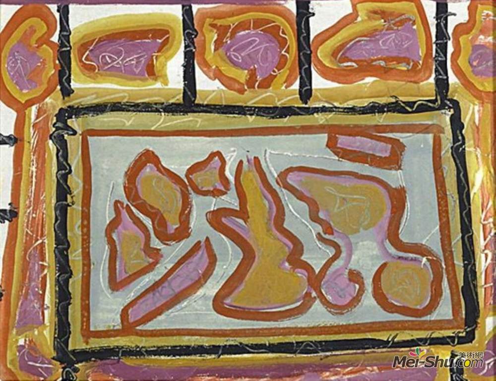 贝蒂·帕森斯(Betty Parsons)高清作品《无标题（抽象）》