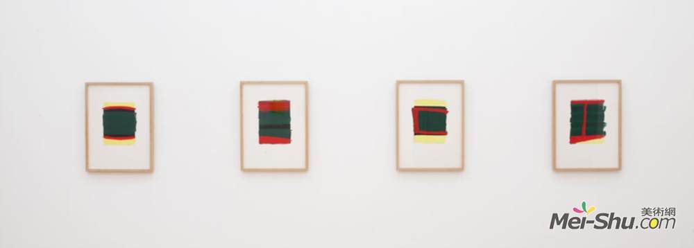 布尔奇?帕勒莫(Blinky Palermo)高清作品《Ohne Titel (f&ür Thordes)》