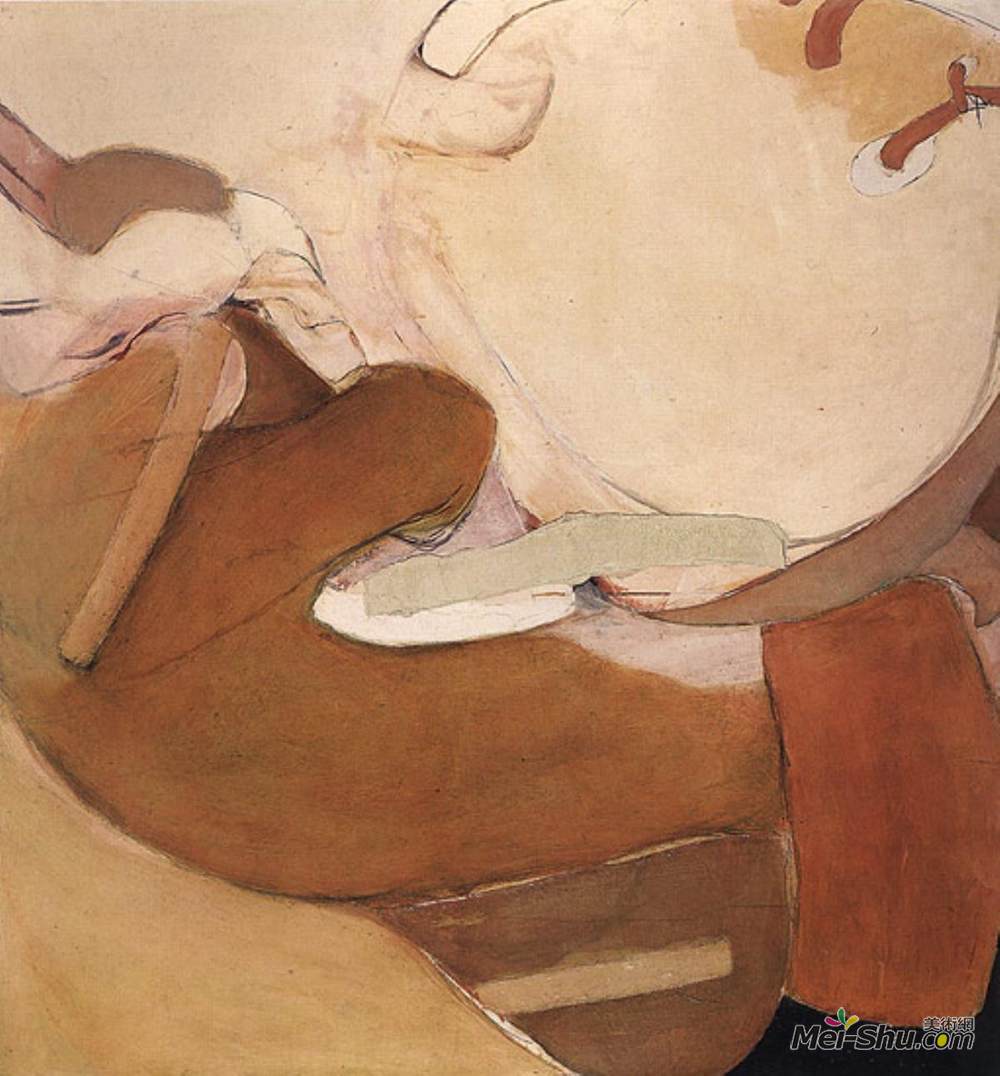 布雷特·怀特利(Brett Whiteley)高清作品《盆地裸体》