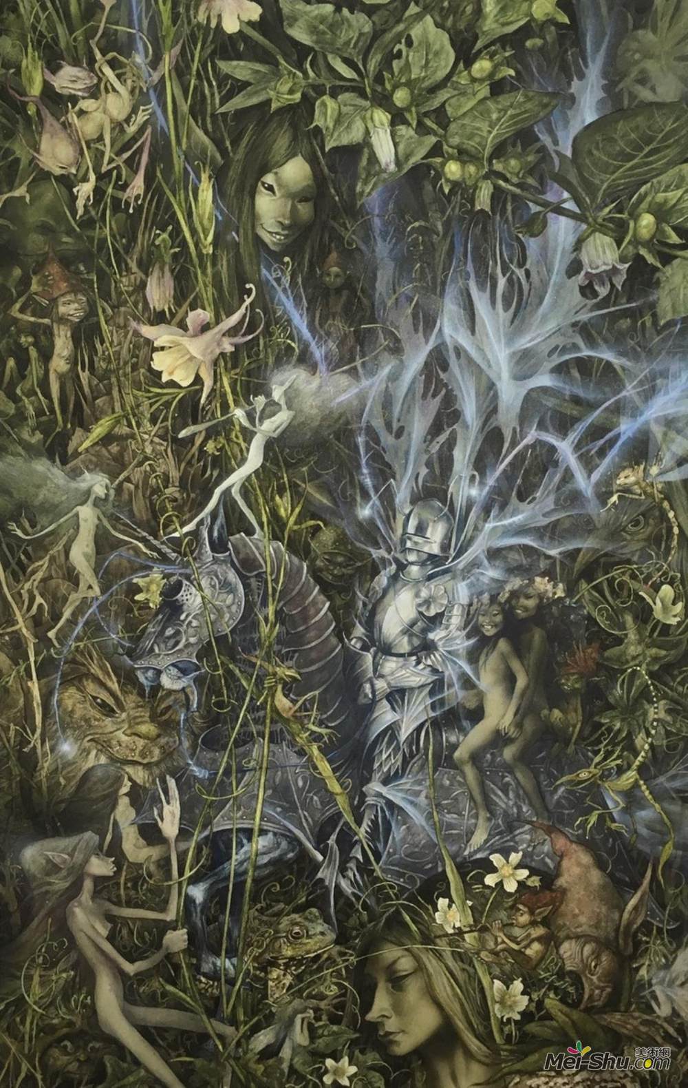 布赖恩·弗罗德(Brian Froud)高清作品《精灵骑士》
