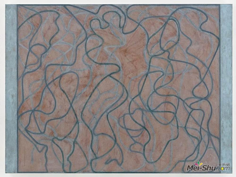 布赖斯·马登(Brice Marden)高清作品《波尔克字母》