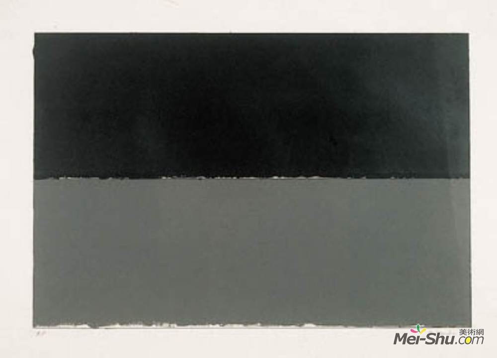 布赖斯·马登(Brice Marden)高清作品《Gulf, from New York Ten (Lewison 16)》