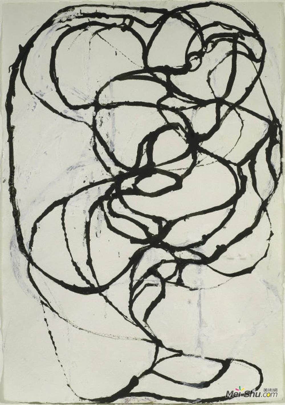 布赖斯·马登(Brice Marden)高清作品《老鹰集5》
