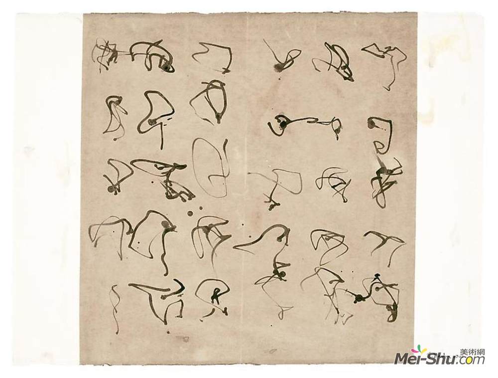 布赖斯·马登(Brice Marden)高清作品《伪造品》