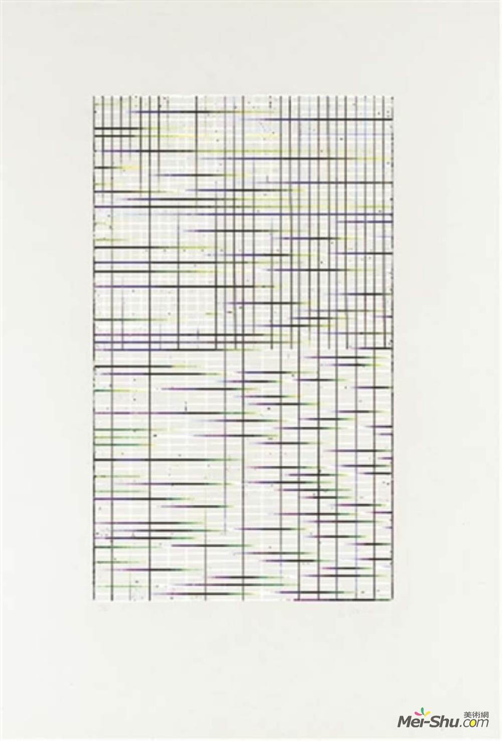 布赖斯·马登(Brice Marden)高清作品《（亚得里亚语）》