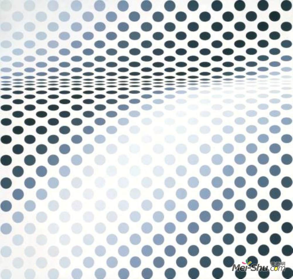 布里奇特·赖利(Bridget Riley)高清作品《犹豫》