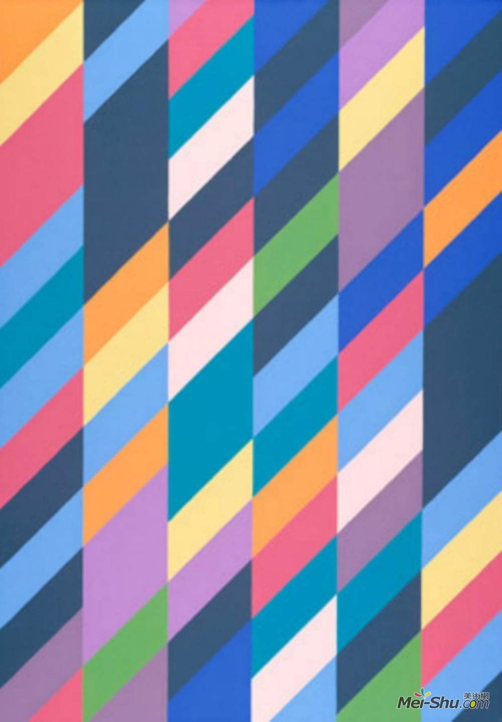 布里奇特·赖利(Bridget Riley)高清作品《皮影戏》