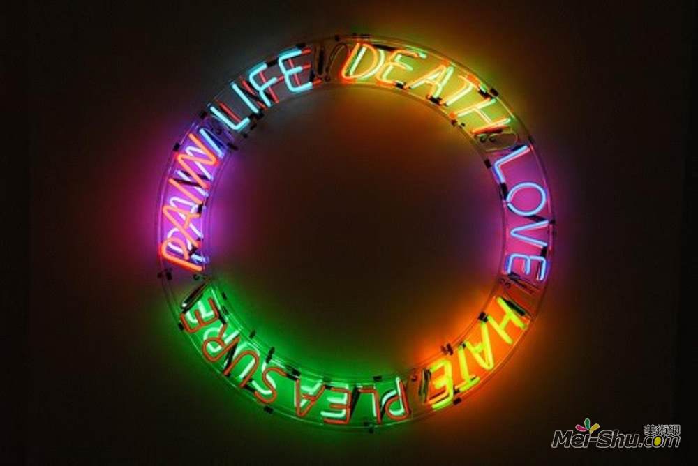 布鲁斯·瑙曼(Bruce Nauman)高清作品《生命死亡爱恨快乐痛苦》