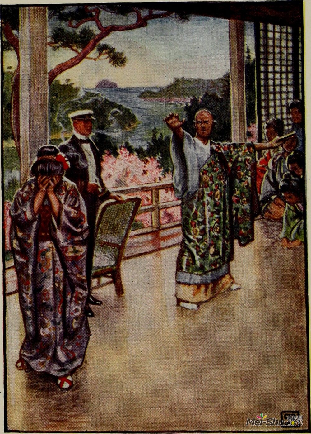 拜厄姆·肖(Byam Shaw)高清作品《蝴蝶夫人——《永远的折磨》》