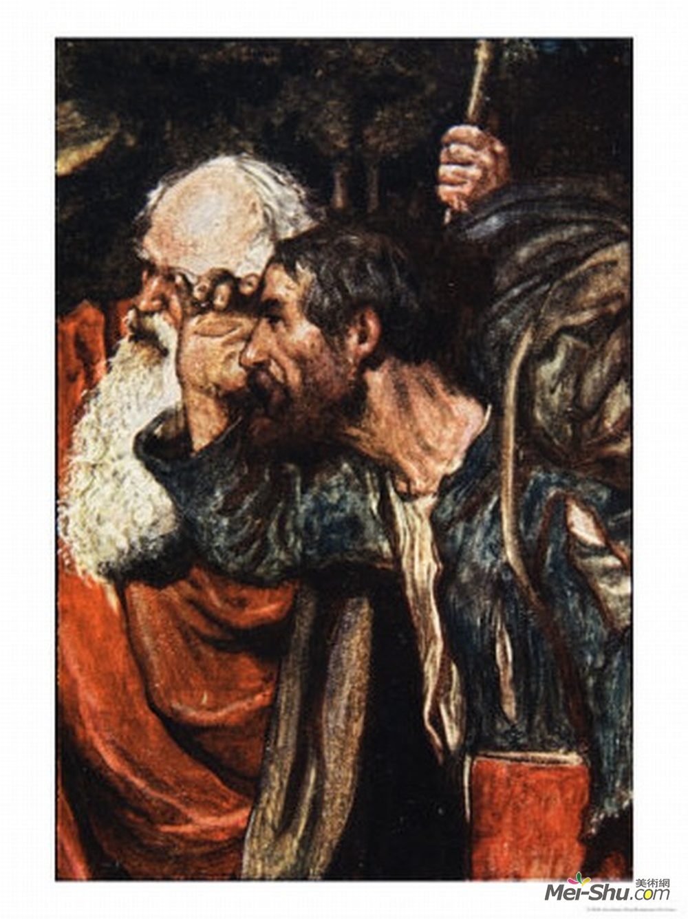 拜厄姆·肖(Byam Shaw)高清作品《你看见那边的小门了吗？朝圣者的进步》