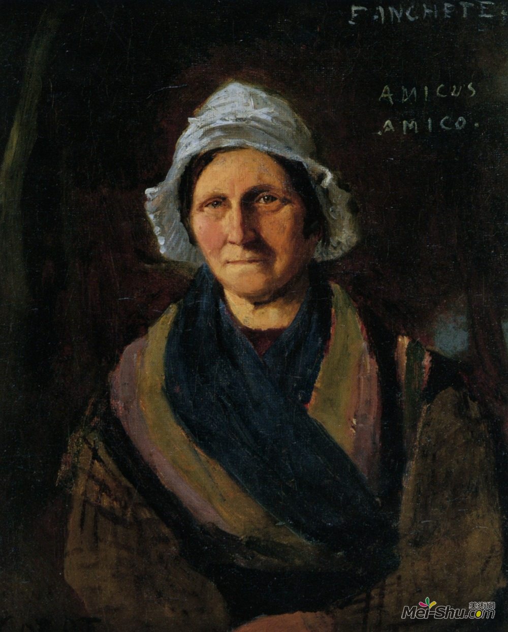 卡米耶·柯罗(Camille Corot)高清作品《钱伯尔夫人》