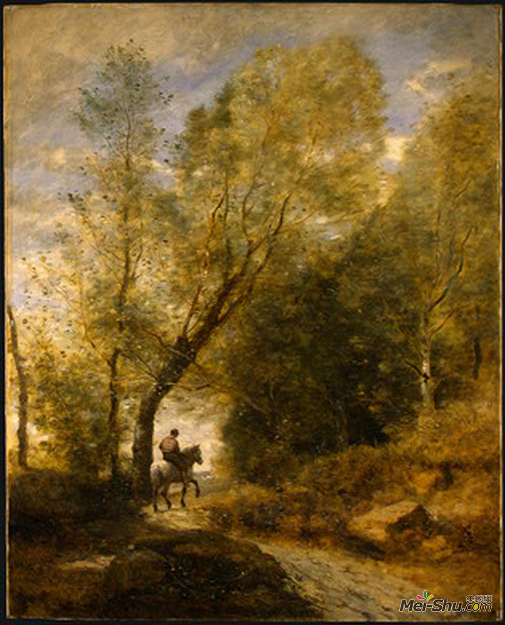 卡米耶·柯罗(Camille Corot)高清作品《库布隆森林》