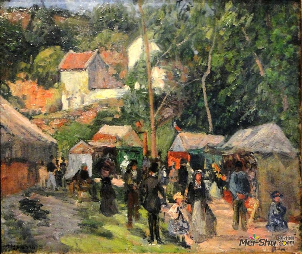 卡米耶·毕沙罗(Camille Pissarro)高清作品《隐居节》