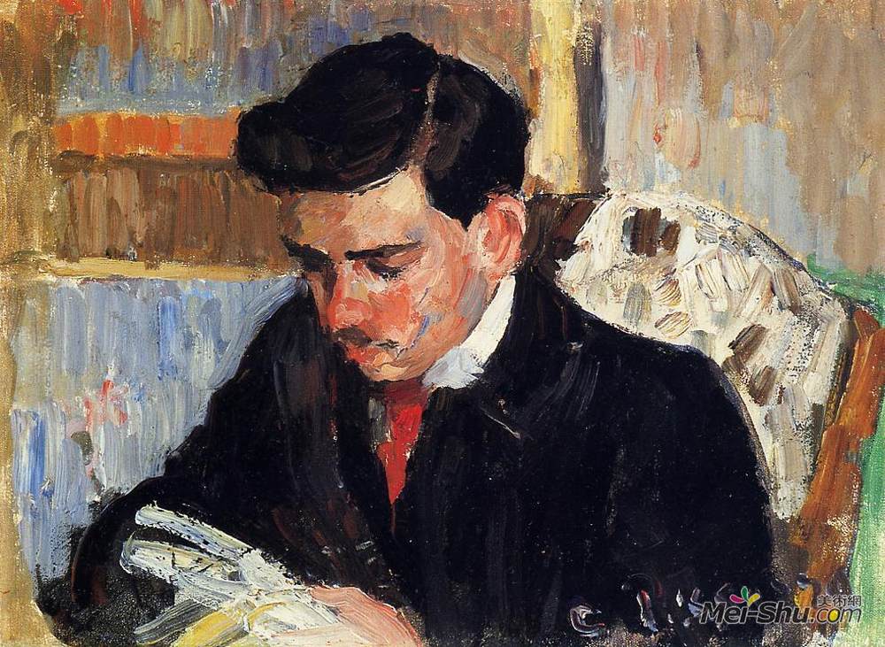 卡米耶·毕沙罗(Camille Pissarro)高清作品《罗多毕沙罗画像》